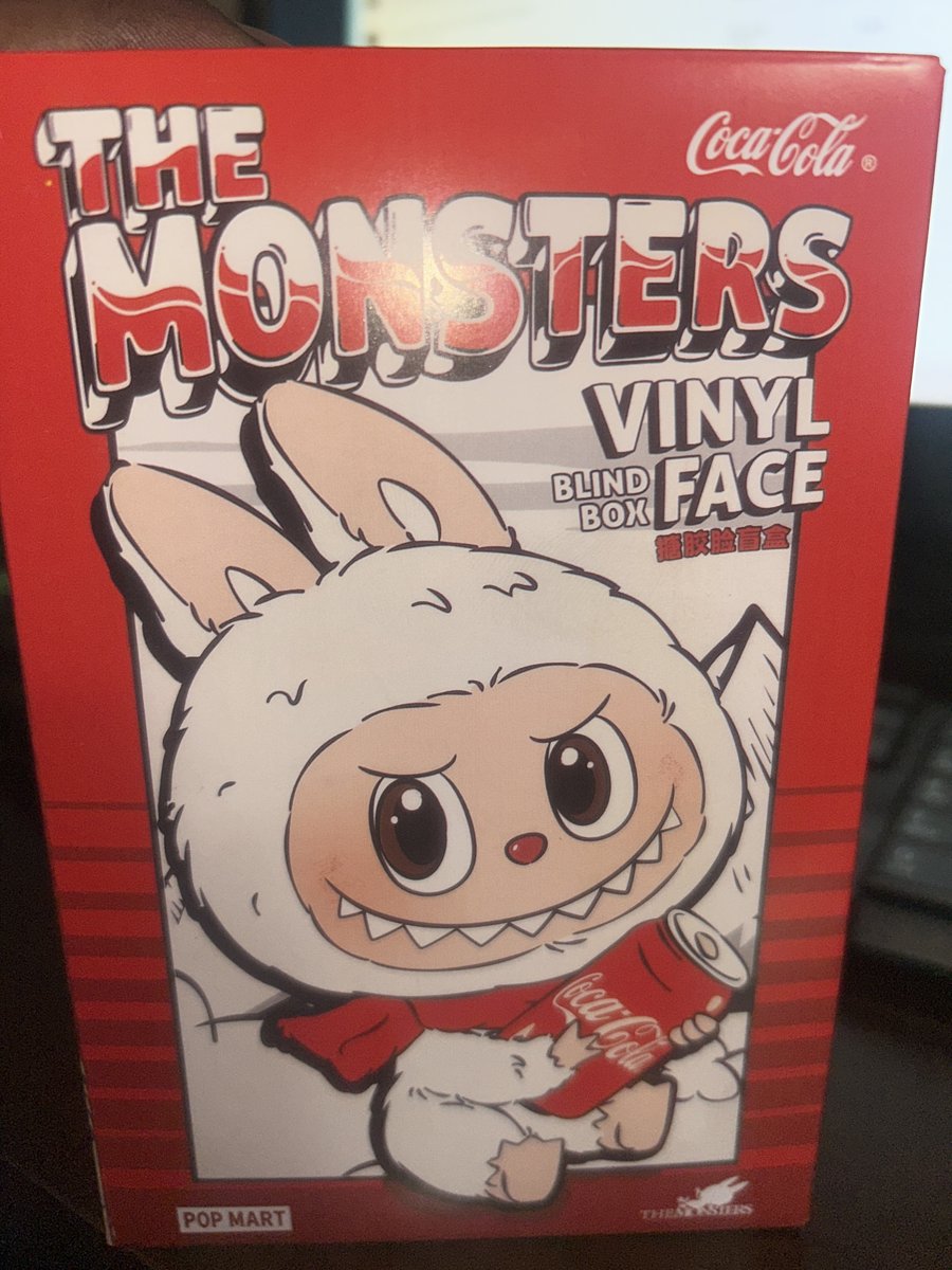 Pop Mart The Monsters x Coca-Cola Vinyl Face Blind Box