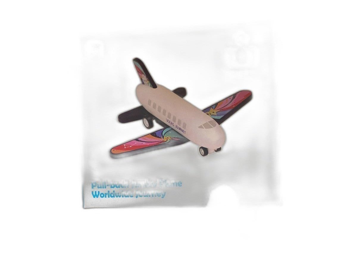 white airplane